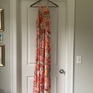 Long flowered dress